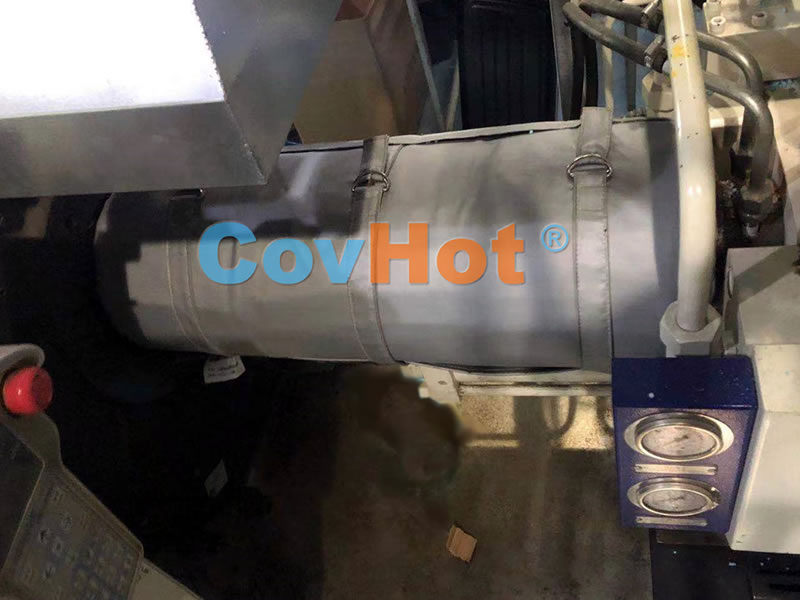 硫化機可拆卸保溫套有效解決硫化機保溫隔熱難題